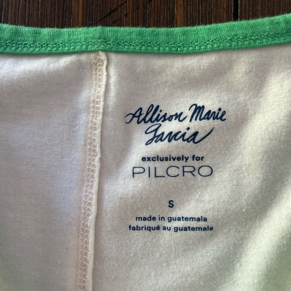 Pilcro Basic Tee “Forever With U” Size Small - image 3